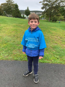 2019 Walk & Run: A young boy participates in the event