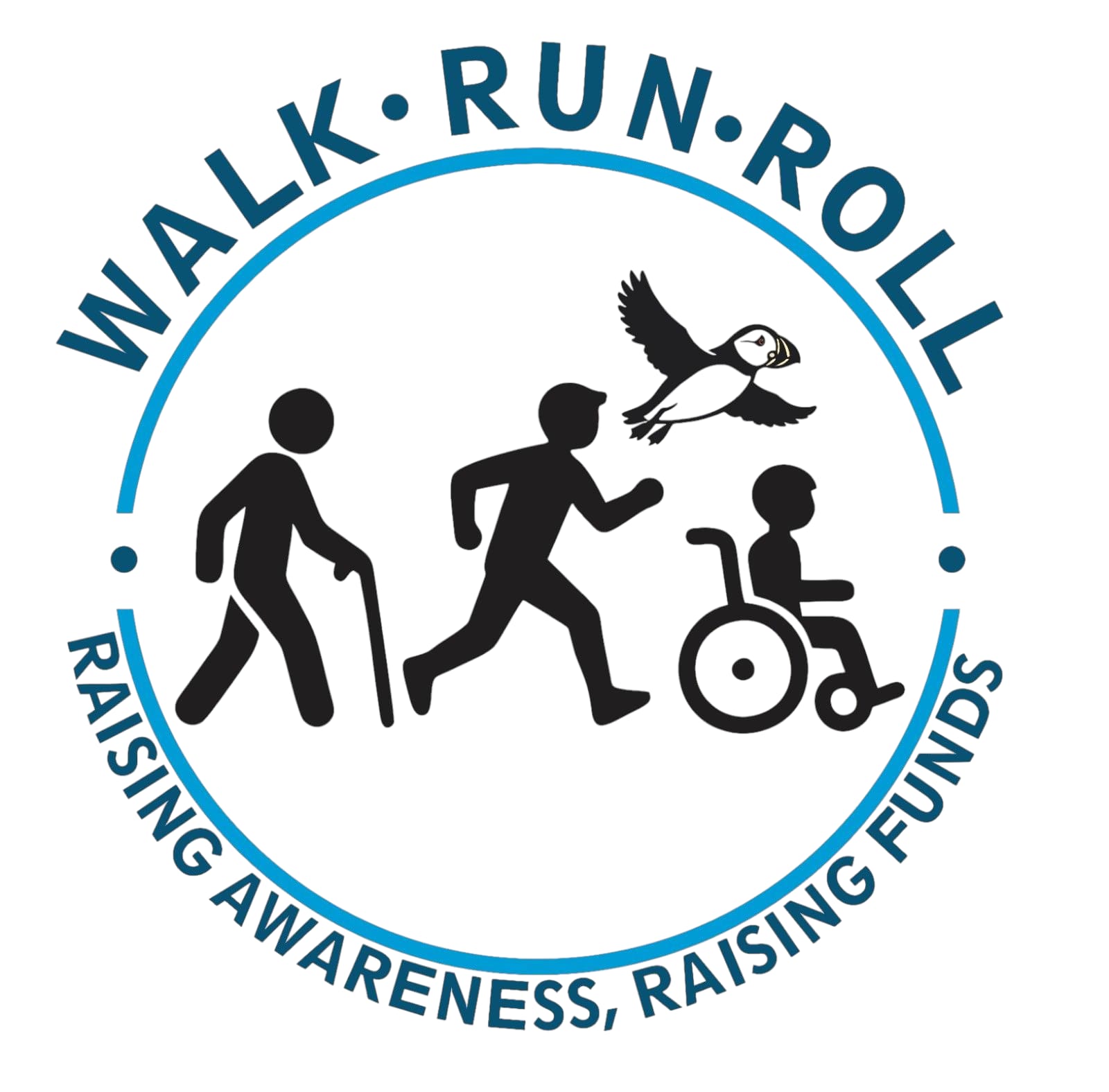 Walk, Run, Roll Logo